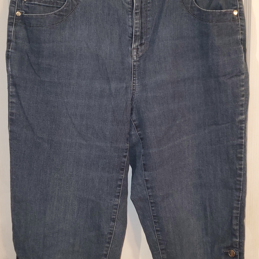Style & Co. Women's Dark Blue Capri Jeans
